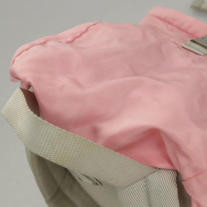 Prada Single Buckle Pocket Tessuto, Pink, Nylon, Backpack