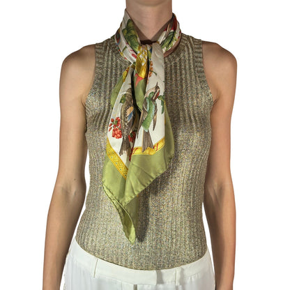 Salvatore Ferragamo Silk Scarf