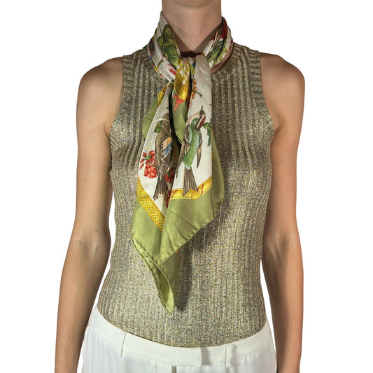 Salvatore Ferragamo Silk Scarf