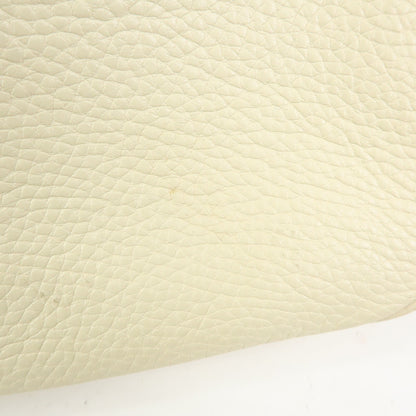 Gucci Soho Chain Leather, White, Leather, Crossbody Bag