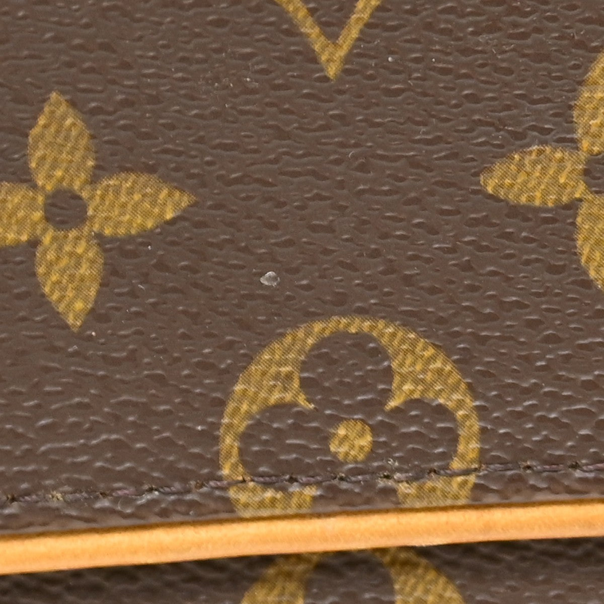 Louis Vuitton Twin Monogram, Brown, Canvas, Clutch