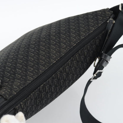 Christian Dior Vintage Trotter Canvas, Black, Canvas, Crossbody Bag