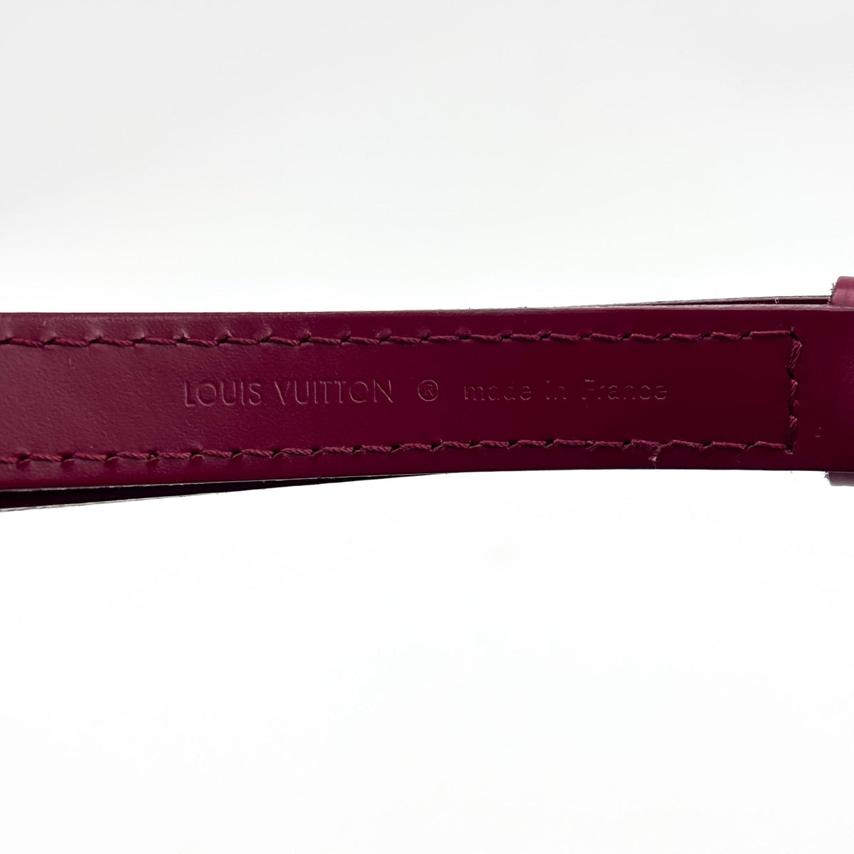 Louis Vuitton Alma Epi Leather, Purple, Leather, Handbag
