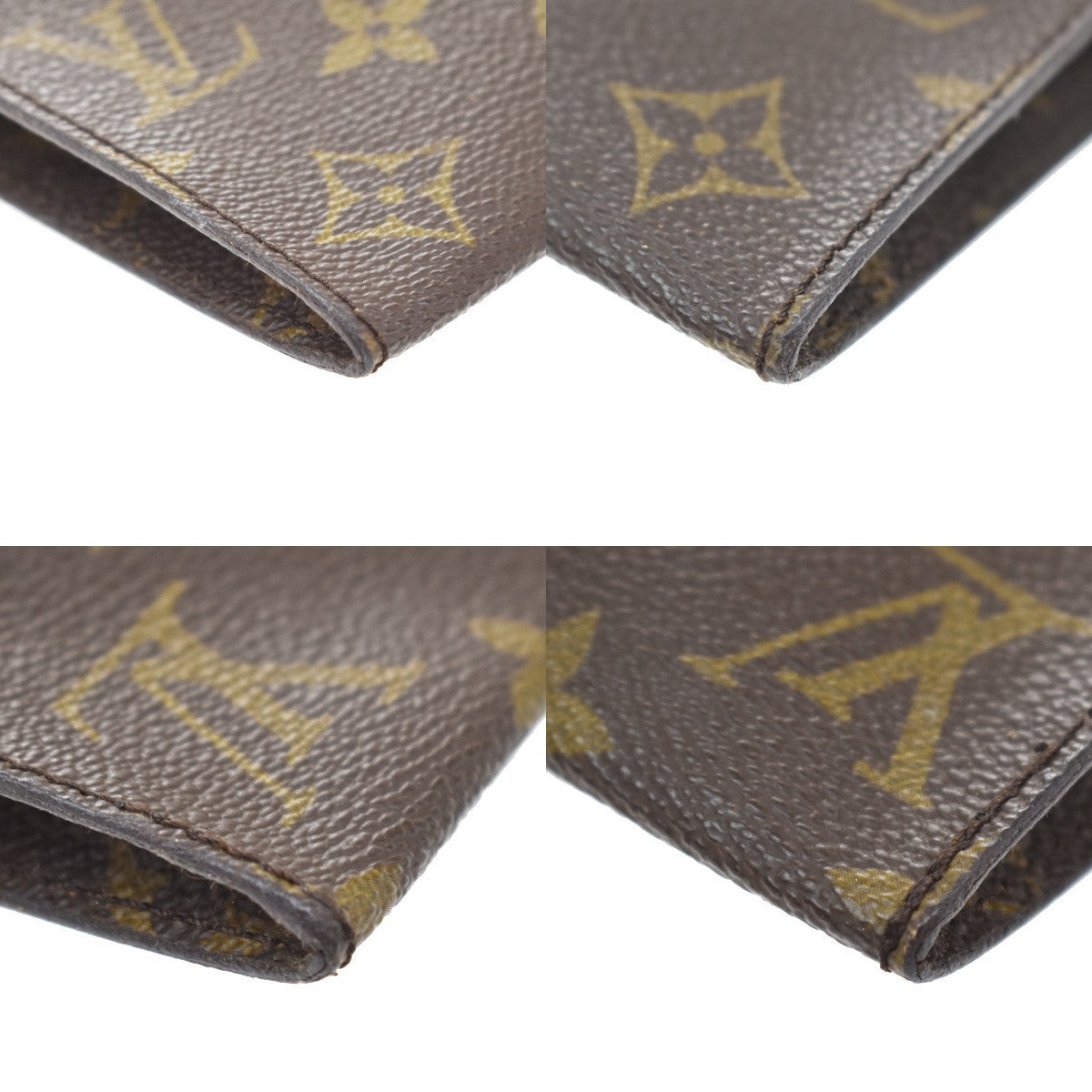Louis Vuitton Vintage Bucket Zip Monogram Canvas, Brown, Leather, Clutch