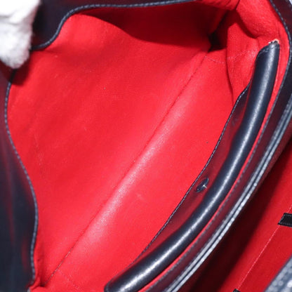 Gucci D-Ring leather, Navy, Leather, Handbag