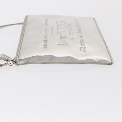 Louis Vuitton Pochette Clutch Monogram Miroir PVC, Silver, PVC, Clutch