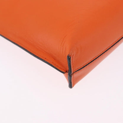 Loewe T Messenger Leather, Orange, Leather, Crossbody Bag