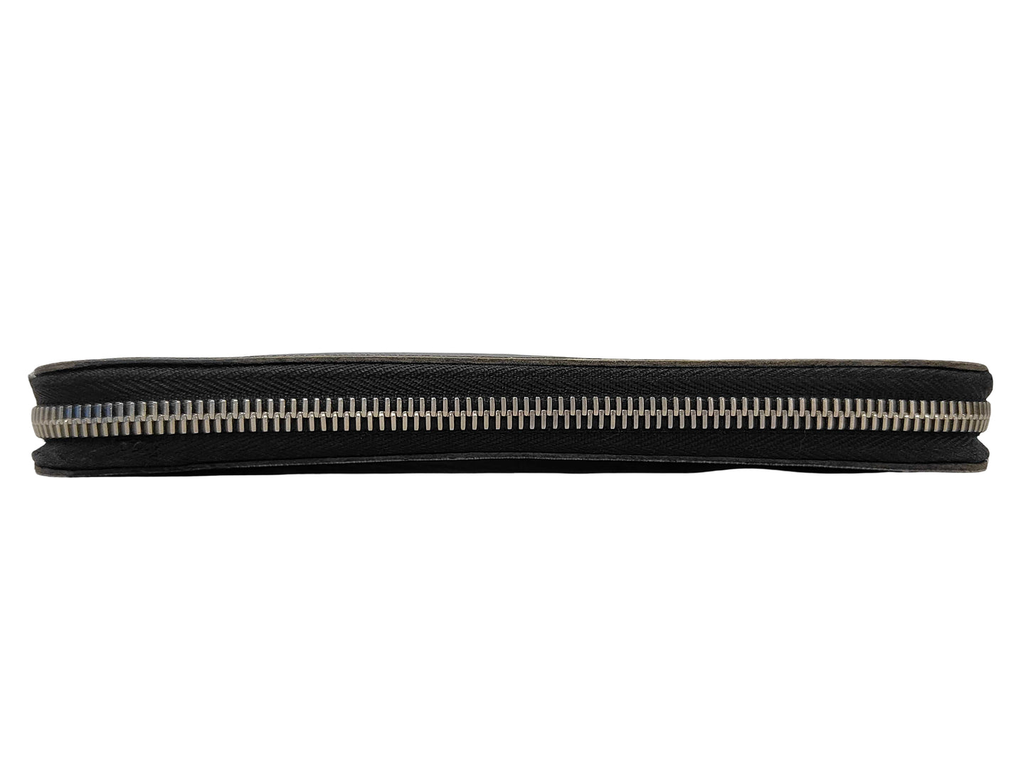 Louis Vuitton Zippy Organizer Damier Graphite, Black, Canvas, Wallet