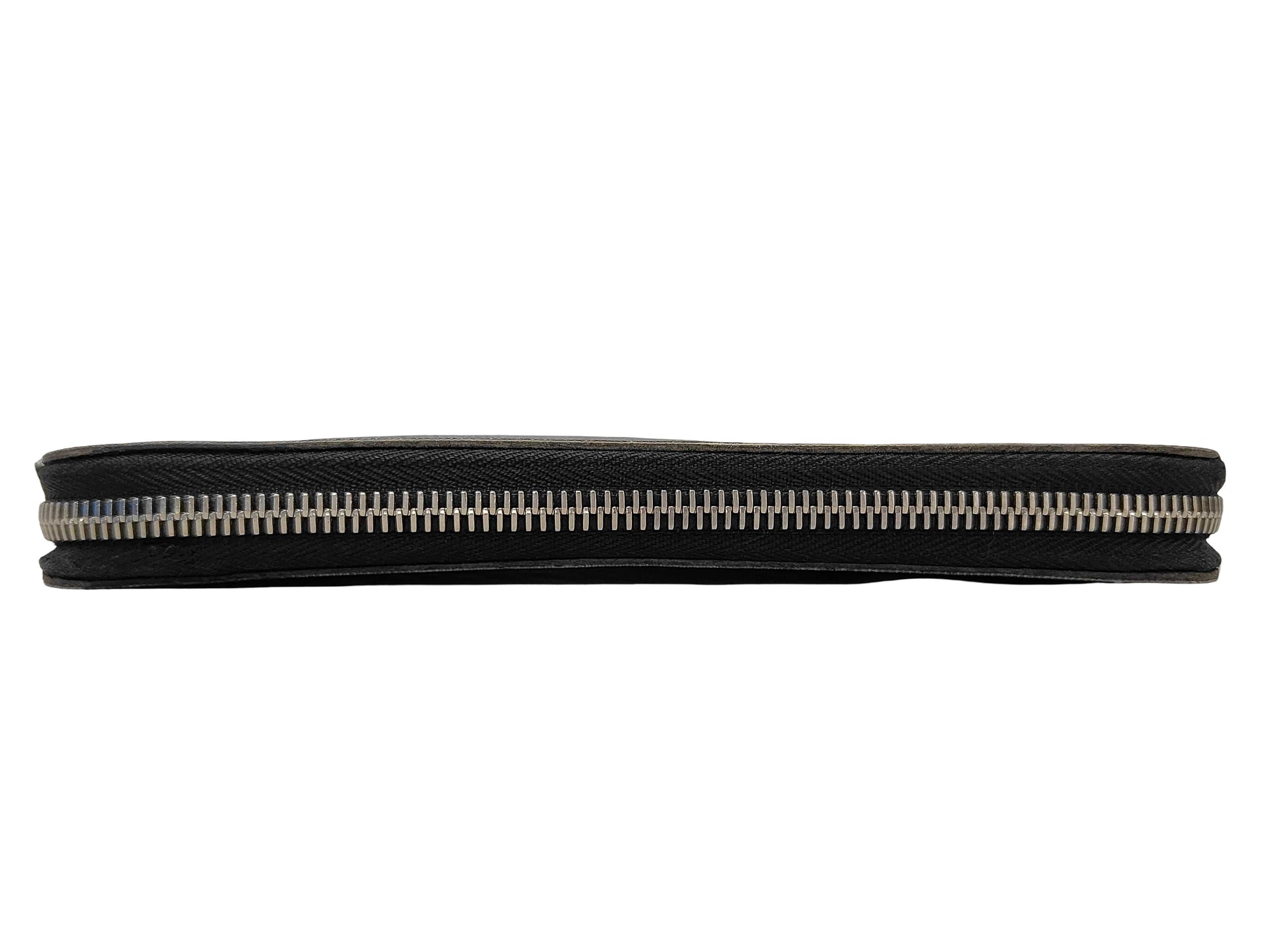 Louis Vuitton Zippy Organizer Damier Graphite, Black, Canvas, Wallet