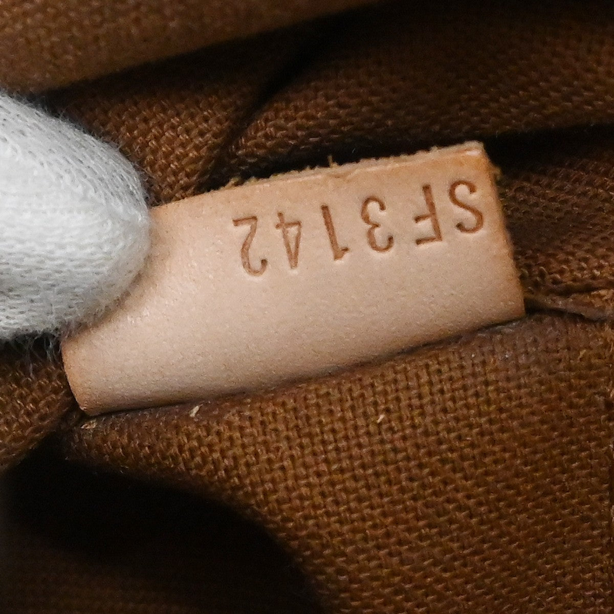 Louis Vuitton Odeon Monogram Canvas, Brown, Canvas, Handbag