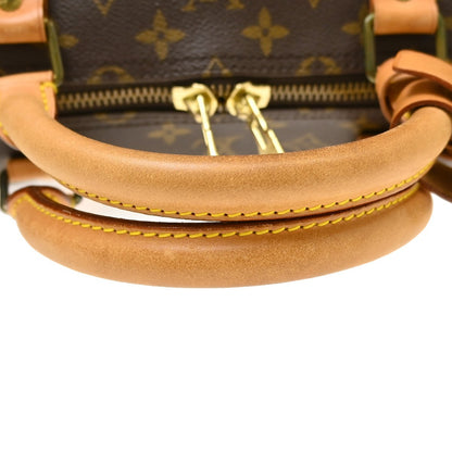 Louis Vuitton Keepall Bandoulière Monogram, Brown, Canvas, Travel Bag