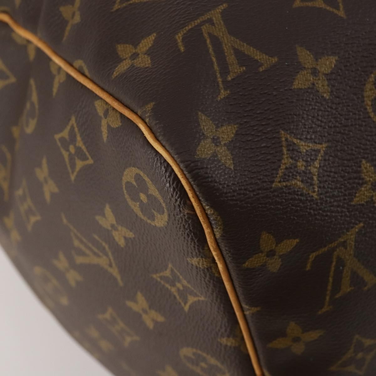 Louis Vuitton Keepall Monogram Canvas, Brown, Canvas, Travel Bag