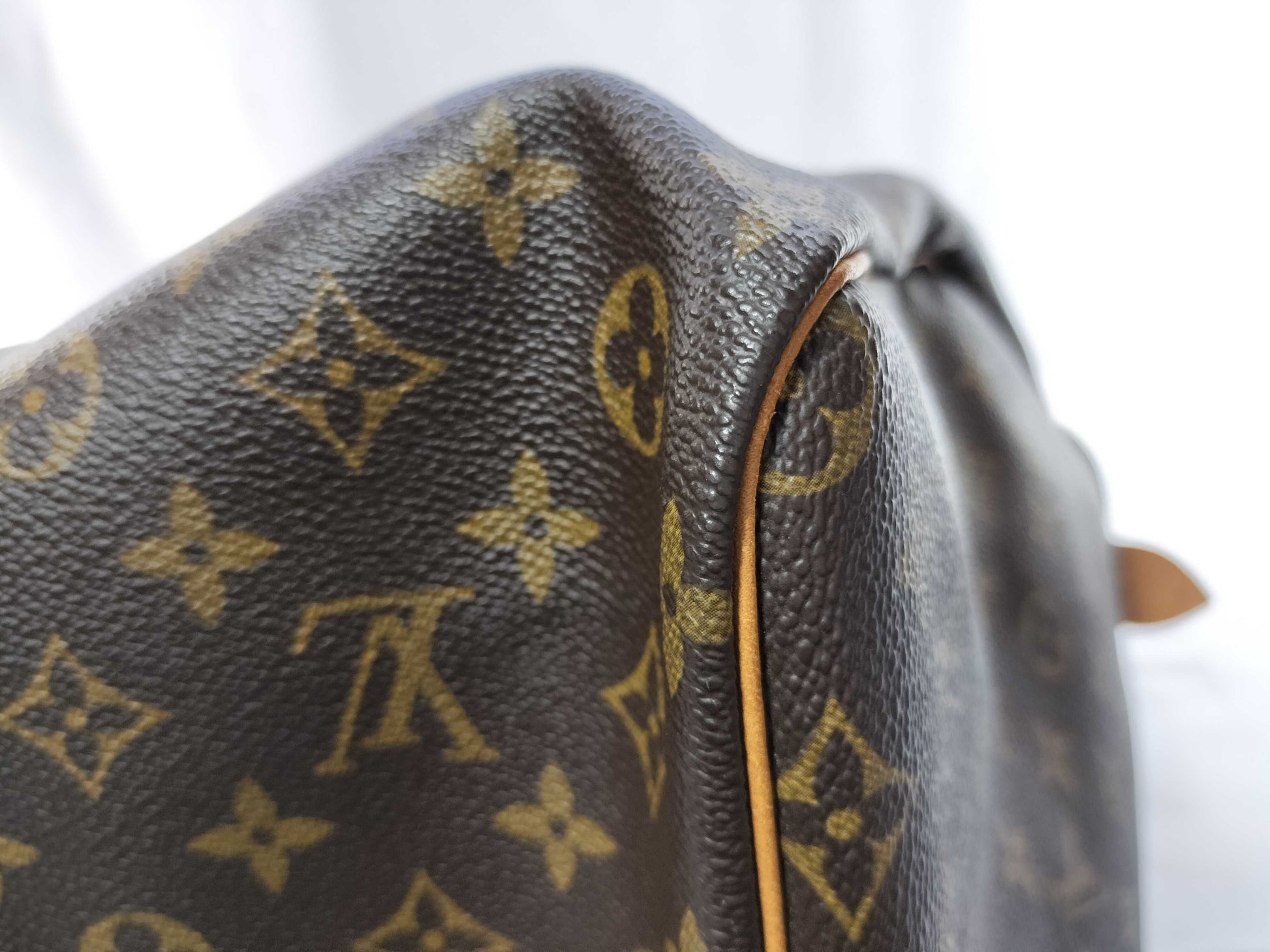 Louis Vuitton Keepall Monogram Canvas, Brown, Canvas, Travel Bag