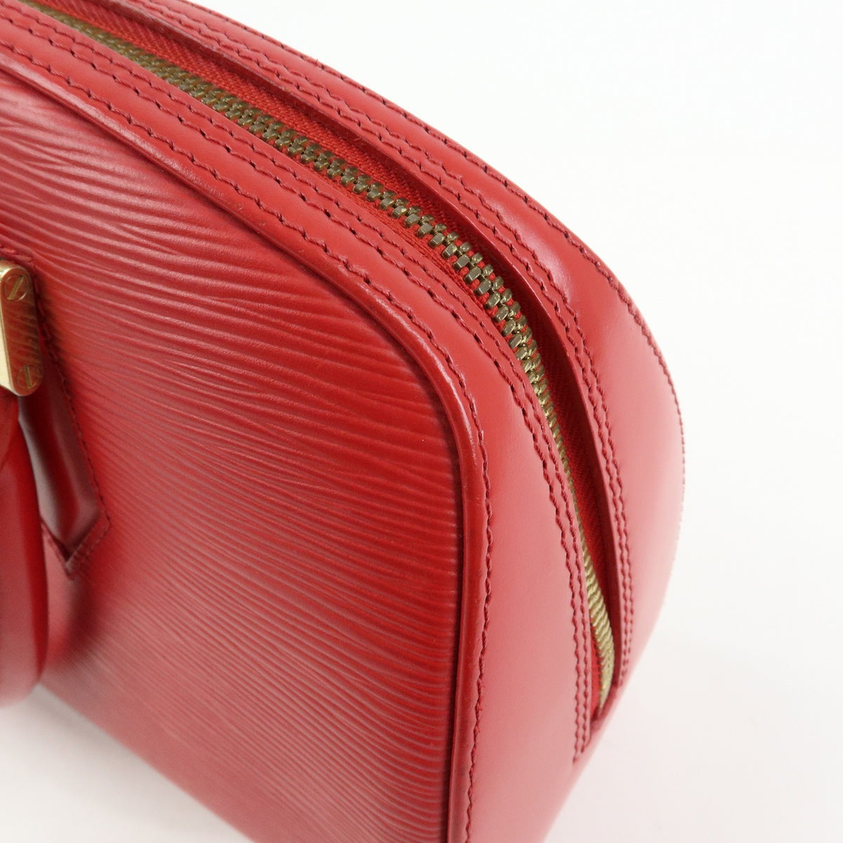 Louis Vuitton Jasmin Epi Leather, Red, Leather, Handbag