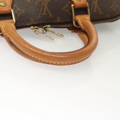 Louis Vuitton Alma Handbag Monogram Canvas, BROWN, CANVAS, Handbag