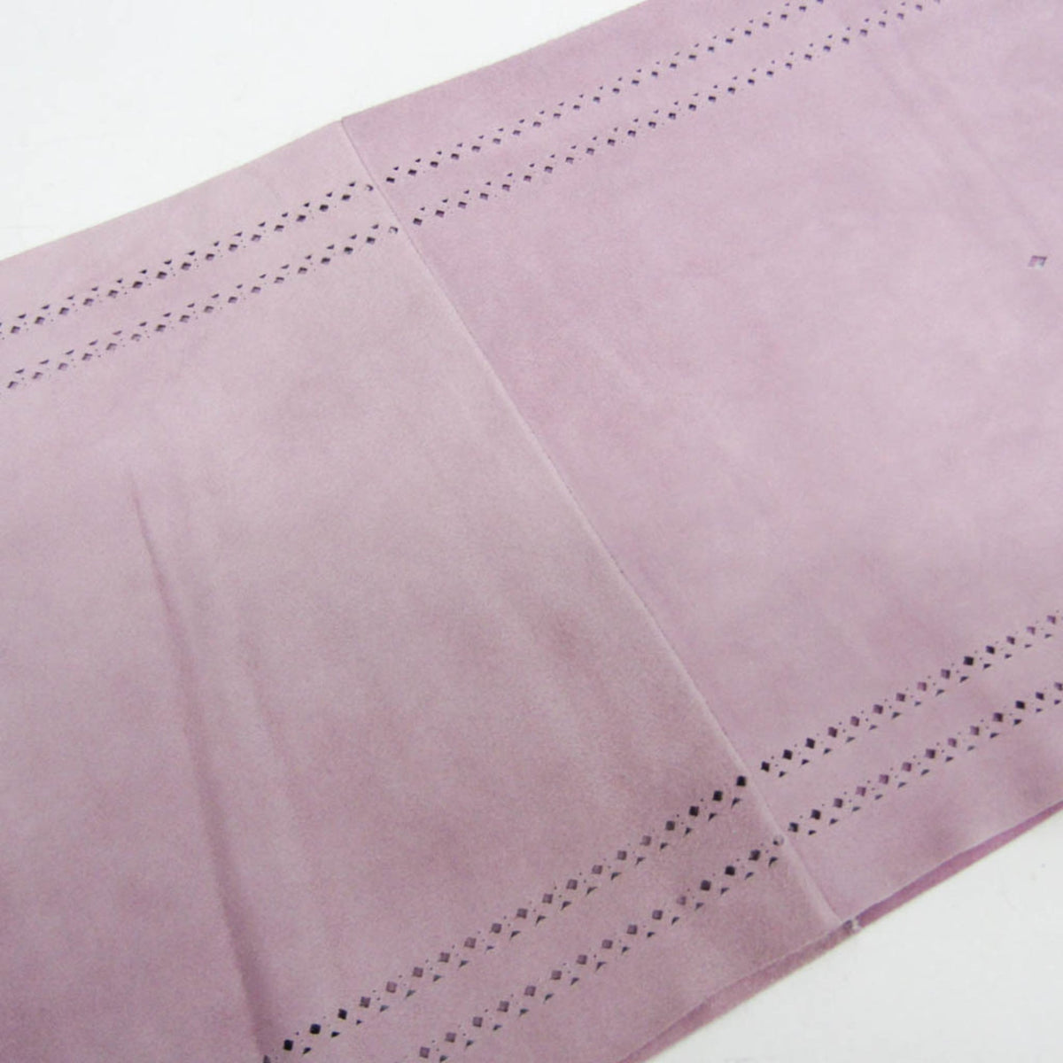 Loewe Scarf Suede, Purple, Leather, Scarf