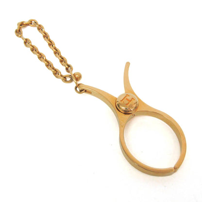 Hermes Filou Glove Clip Metal, Gold, Metal, Charm