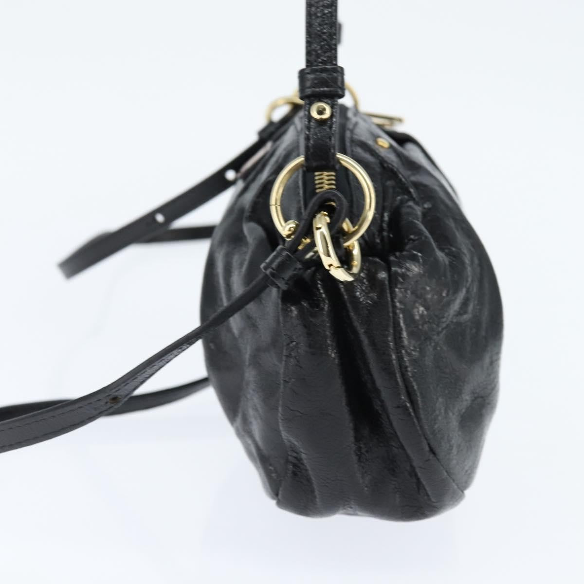 Chloe shoulder bag Leather, Black, Leather, Shoulder Bag