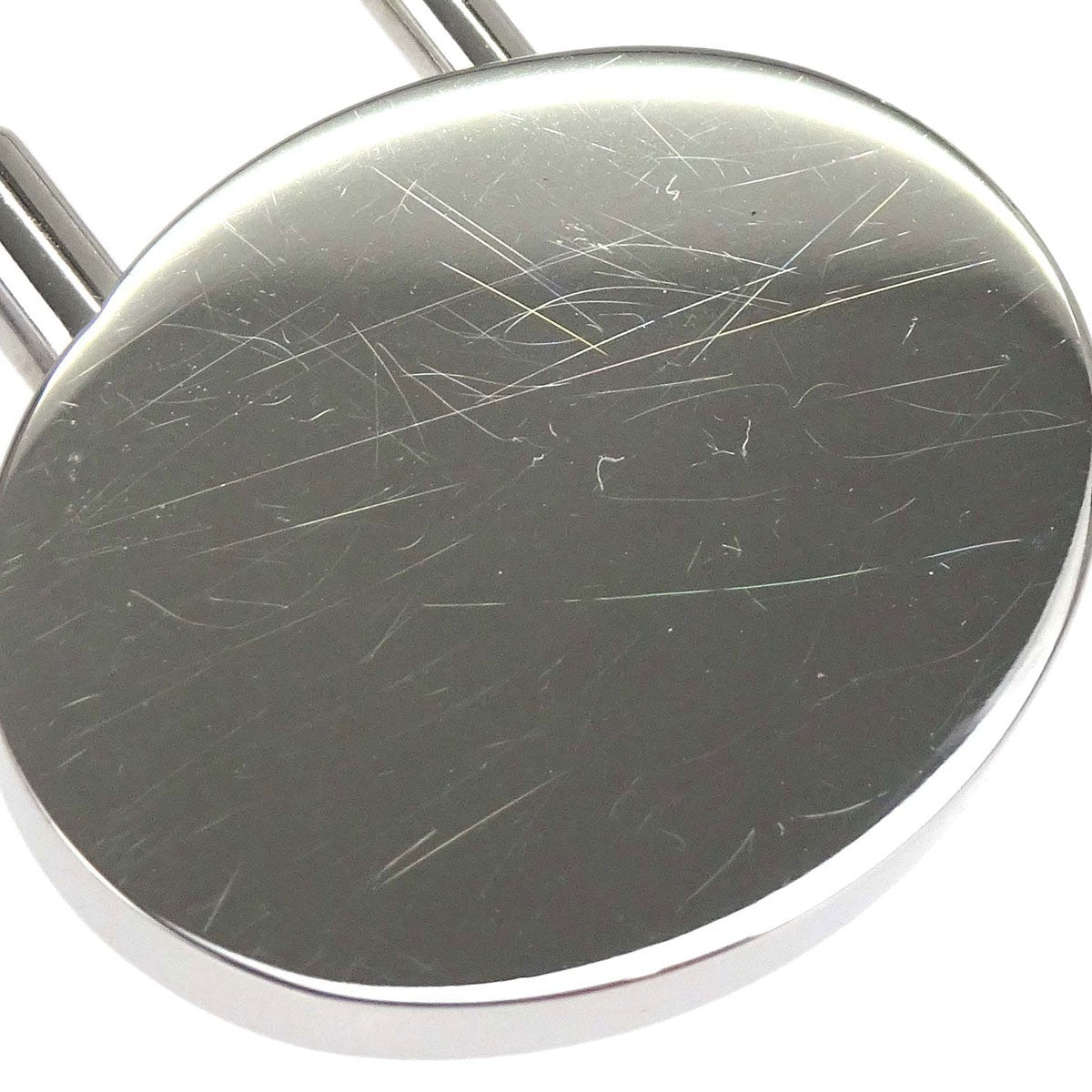 Hermes Cadena Metal, Silver, Silver Plated, Charm
