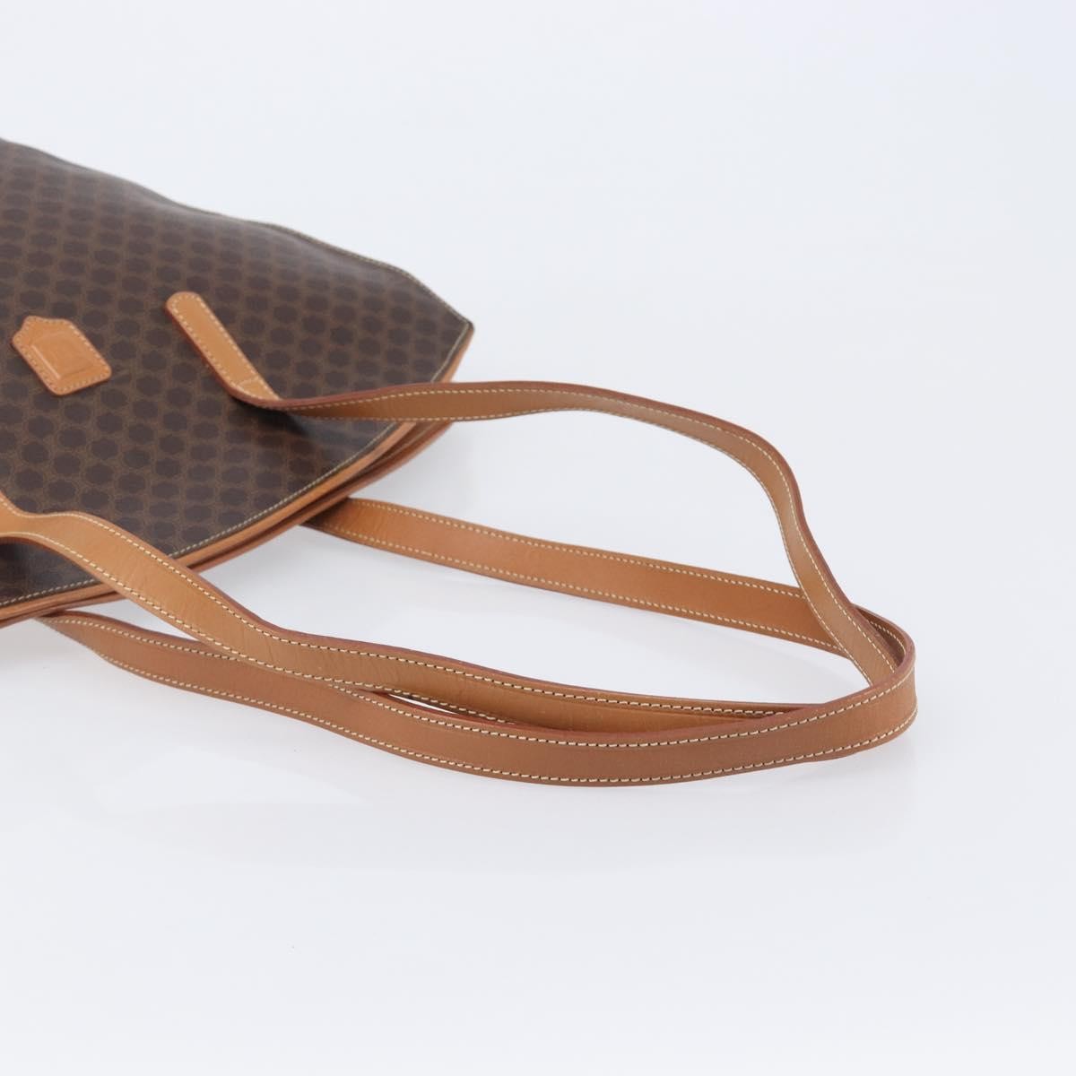 Celine Macadam Canvas and leather, Brown, Canvas, Tote Bag