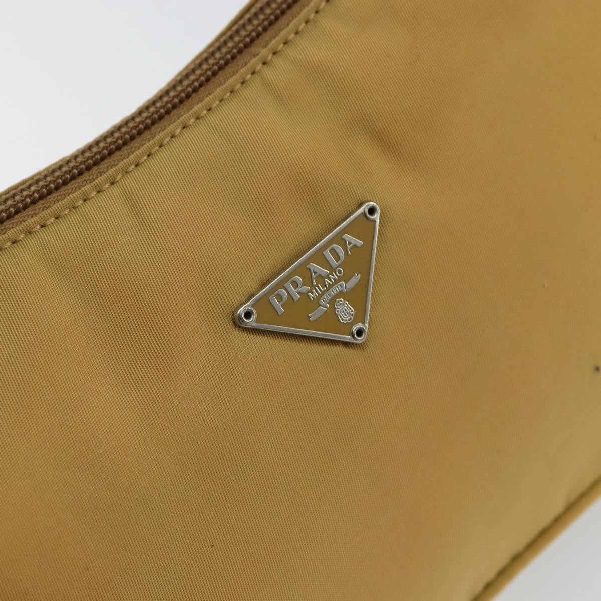 Prada Re-Edition 2000 Hobo Tessuto, Beige, Nylon, Shoulder Bag