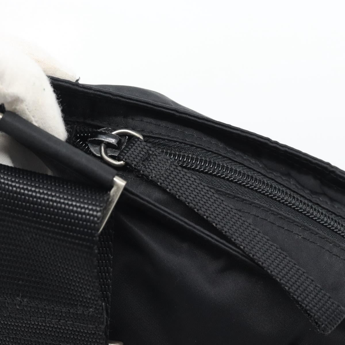 Prada Shoulder Tessuto, Black, Nylon, Shoulder Bag