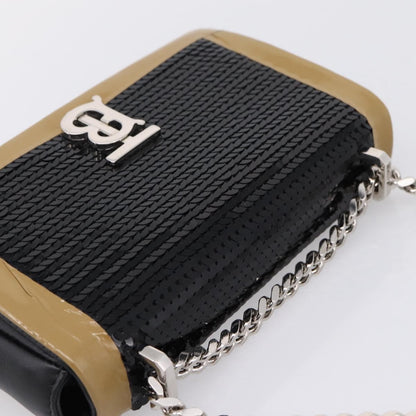 Burberry Lola Quilted Lambskin, Black, Leather, Shoulder Bag