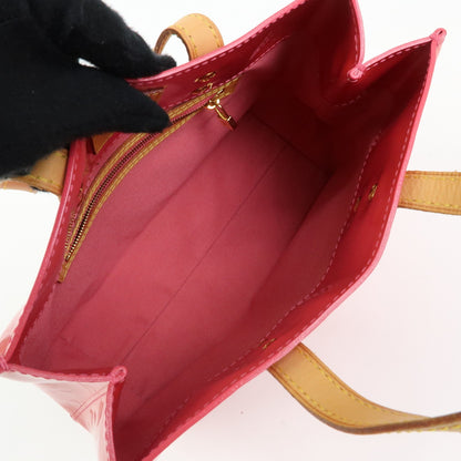 Louis Vuitton Reade Monogram Vernis, Pink, Patent Leather, Handbag