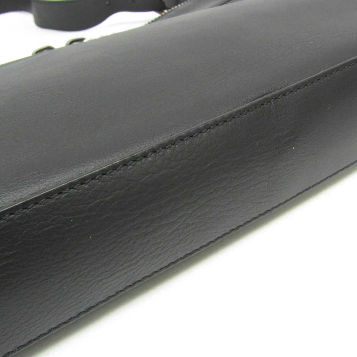 Fendi Convertible Document Holder Leather, Black, Leather, Briefcase