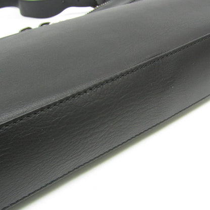 Fendi Convertible Document Holder Leather, Black, Leather, Briefcase