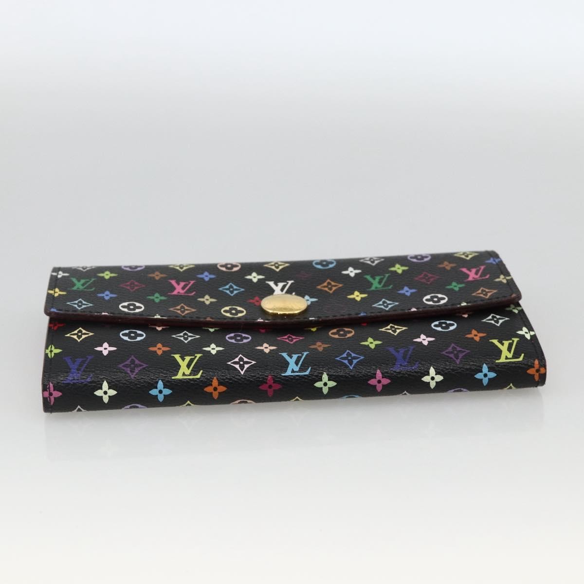 Louis Vuitton Sarah Monogram Multicolor, Multicolour, Canvas, Wallet