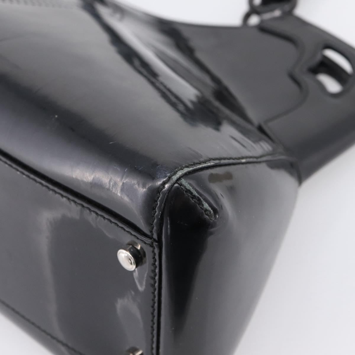 Cartier Marcello Patent leather, Black, Patent Leather, Handbag