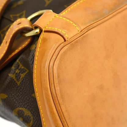 Louis Vuitton Vintage Montsouris Monogram Canvas, Brown, Canvas, Backpack