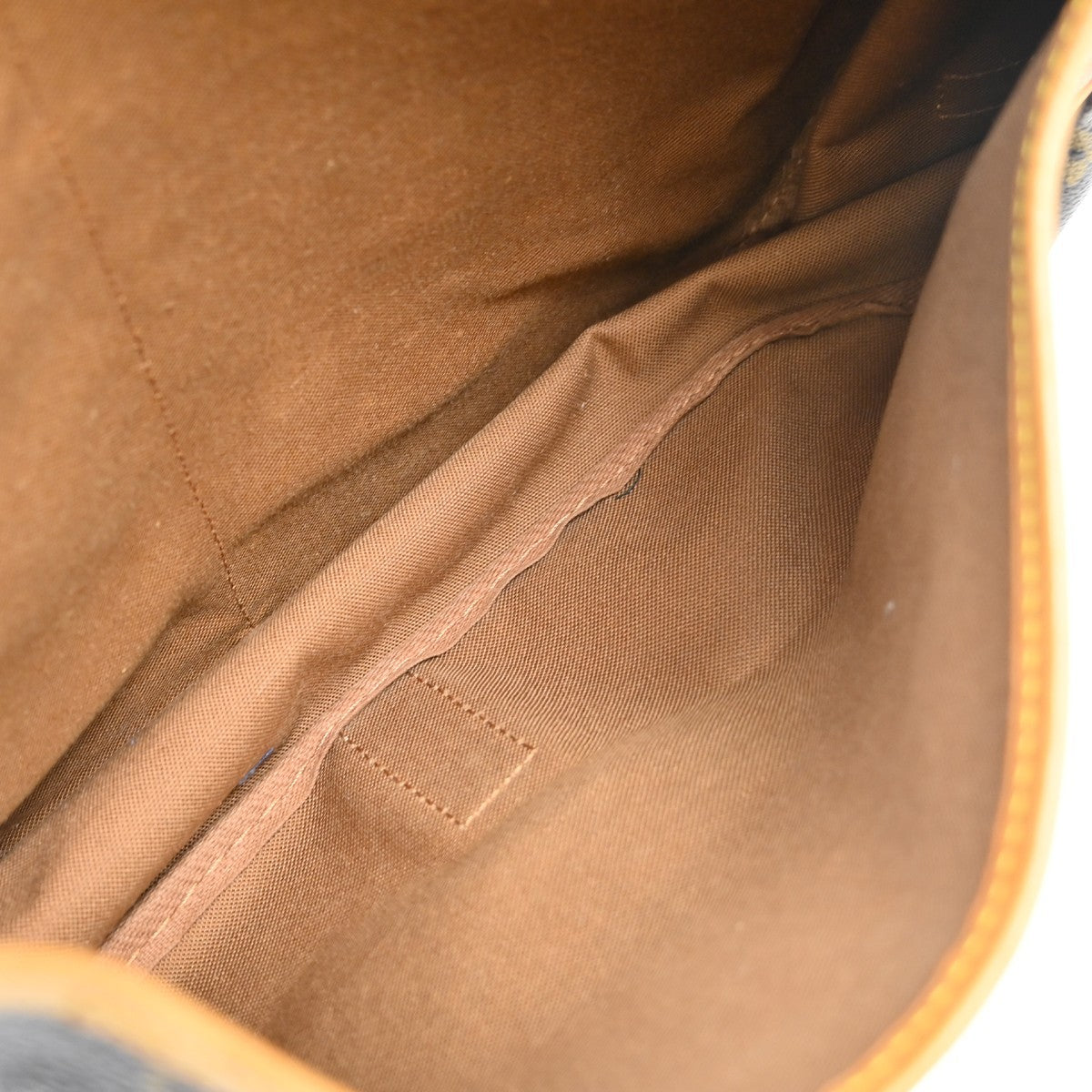 Louis Vuitton Saumur Monogram Canvas, Brown, Canvas, Shoulder Bag