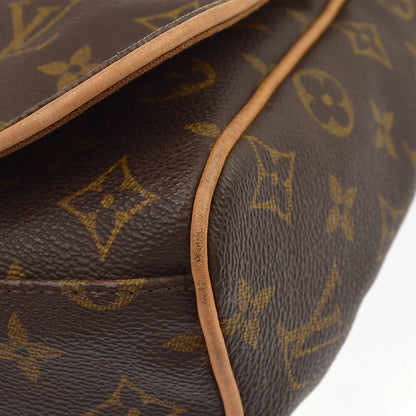 Louis Vuitton Abbesses Messenger Monogram Canvas, Brown, Canvas, Handbag