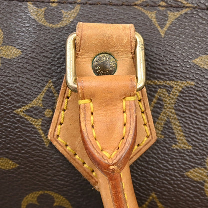 Louis Vuitton Speedy Monogram Canvas, Brown, Canvas, Handbag