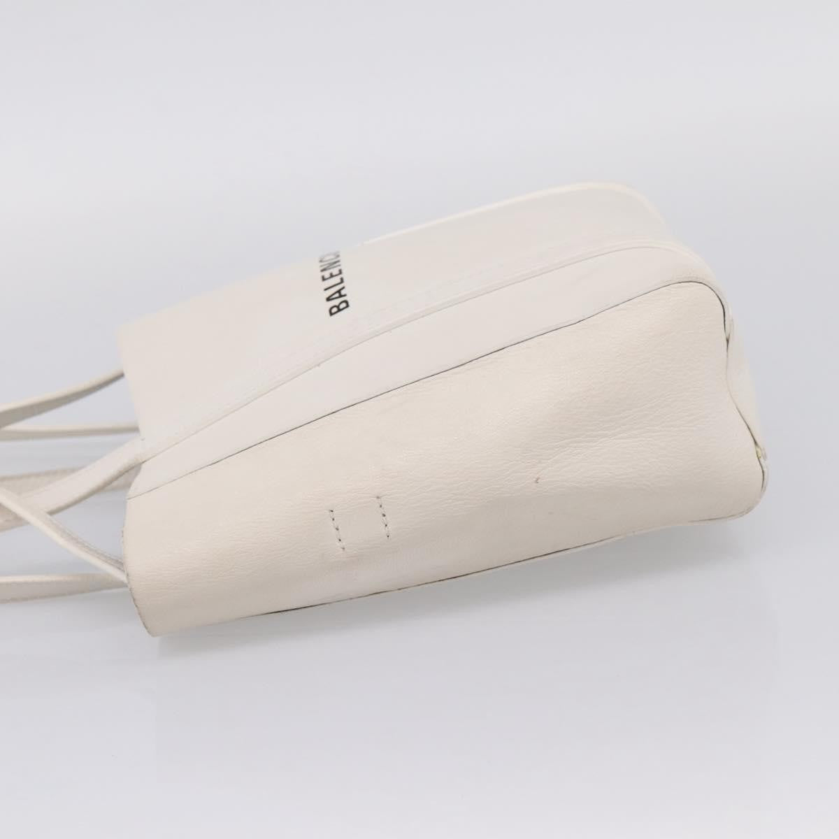 Balenciaga Everyday Leather, White, Leather, Tote Bag