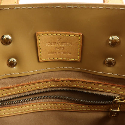 Louis Vuitton Reade Monogram Vernis, Brown, Patent Leather, Handbag