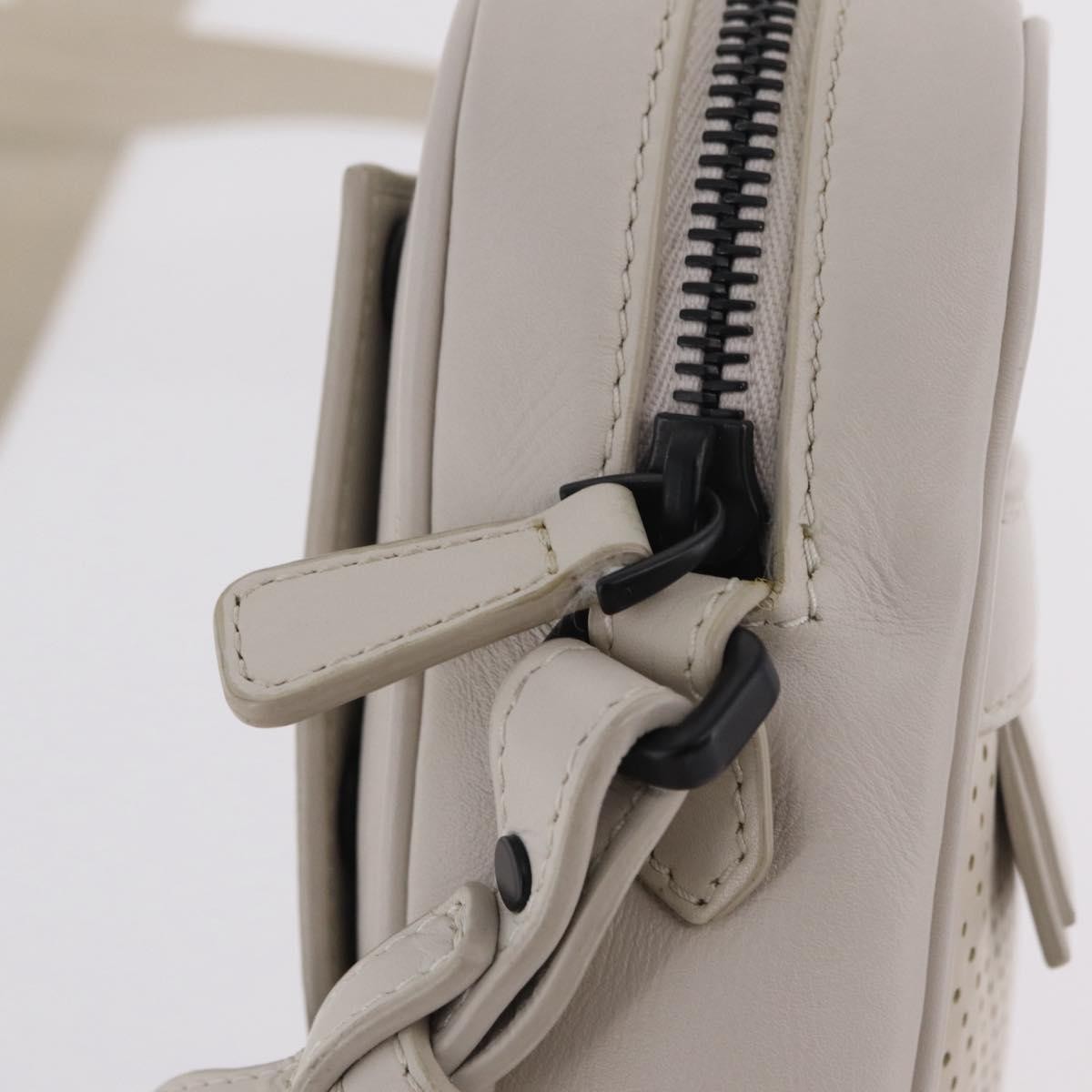 Bottega Veneta Shoulder Leather, White, Leather, Shoulder Bag