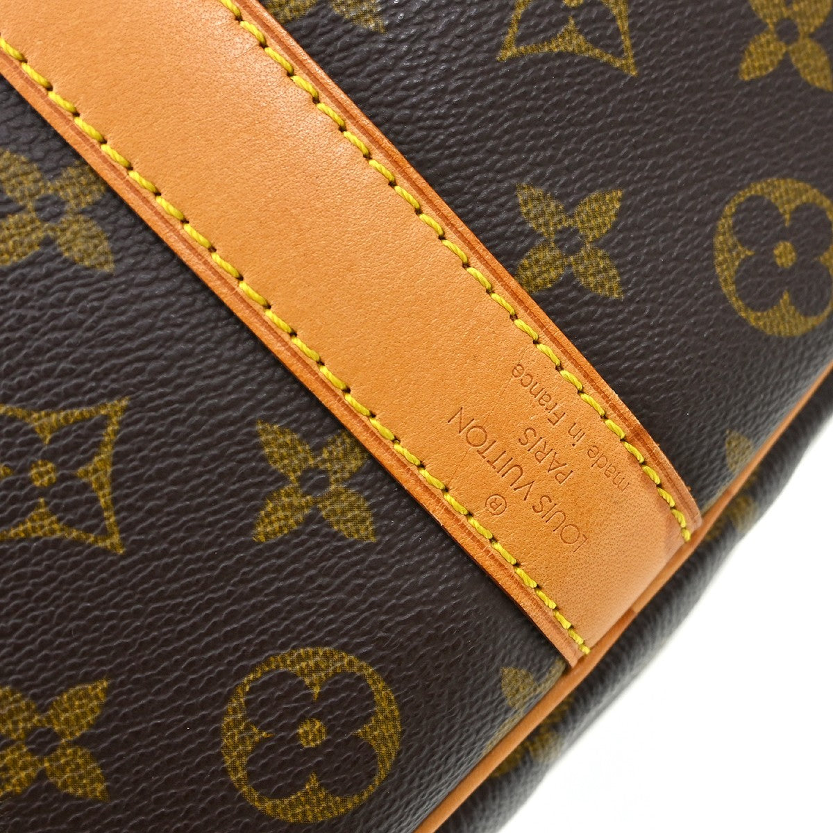 Louis Vuitton Keepall Monogram, Brown, Canvas, Travel Bag
