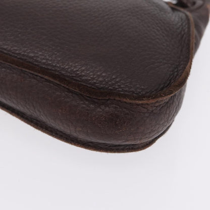 Bottega Veneta Shoulder Leather, Brown, Leather, Shoulder Bag