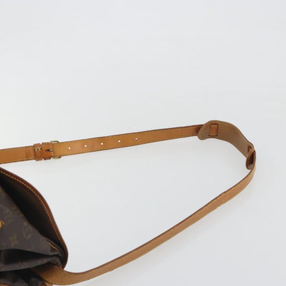 Louis Vuitton Saumur Monogram, Brown, Canvas, Shoulder Bag