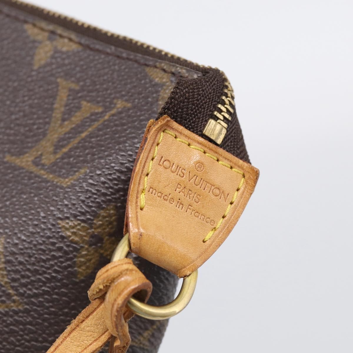 Louis Vuitton Pochette Accessoires NM Monogram Canvas, Brown, Canvas, Clutch