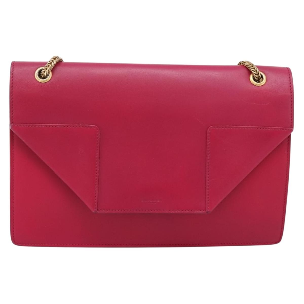 Saint Laurent Vintage Shoulder bag Leather, Pink, Leather, Shoulder Bag