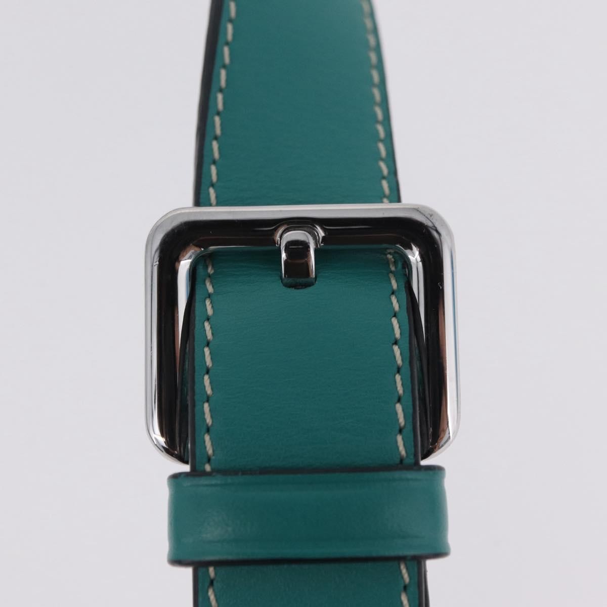 Loewe Gate Belt Leather, Green, Leather, Handbag