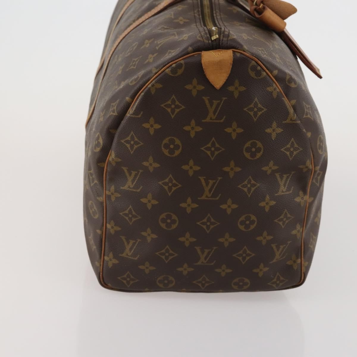 Louis Vuitton Keepall Monogram Canvas, Brown, Canvas, Travel Bag