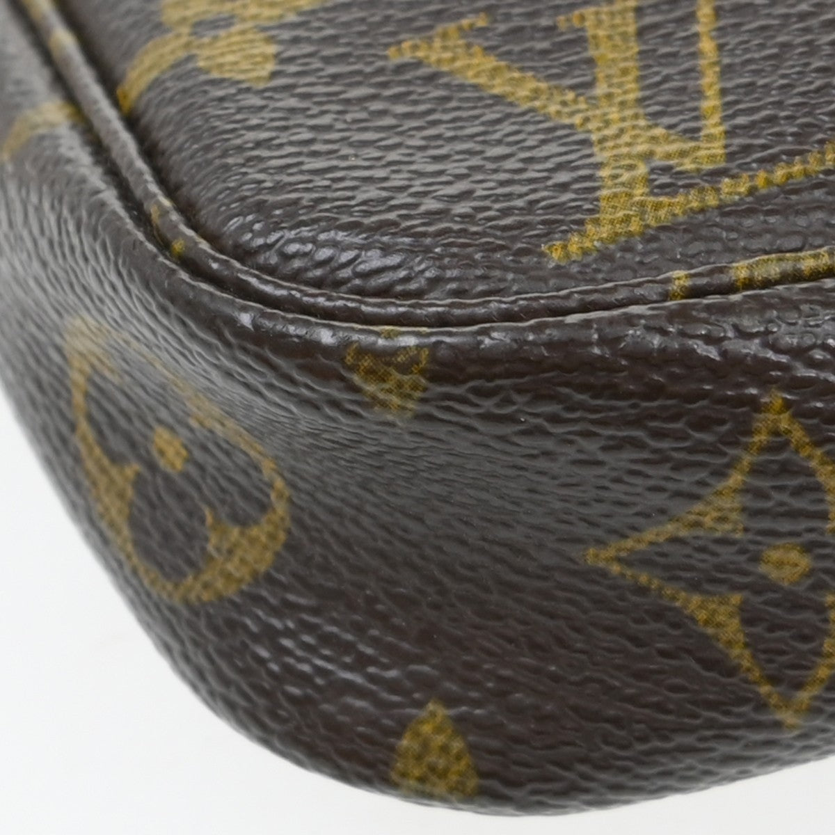 Louis Vuitton Pochette Accessoires Monogram Canvas, Brown, Canvas, Wallet