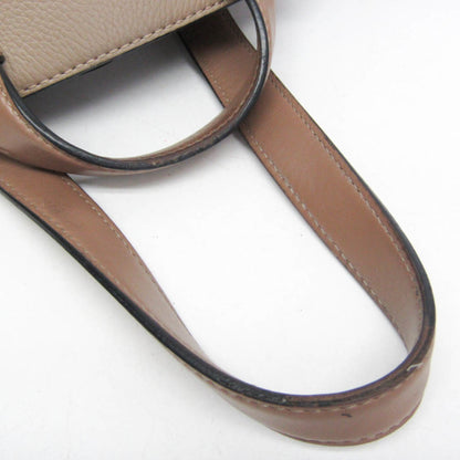 Loewe Hammock Nugget Leather, Beige, Leather, Handbag