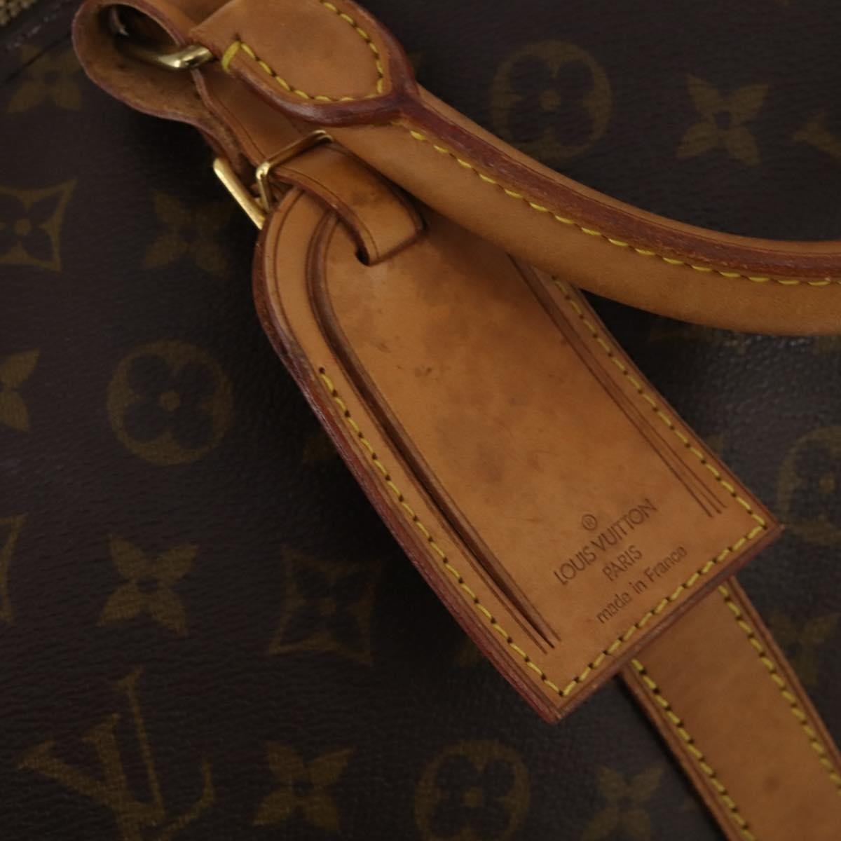 Louis Vuitton Keepall Monogram, Brown, Canvas, Travel Bag