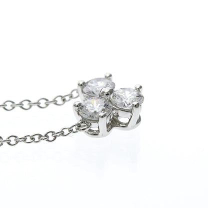 Tiffany & Co. Aria Pendant Platinum and Diamonds, Silver, Platinum, Necklace